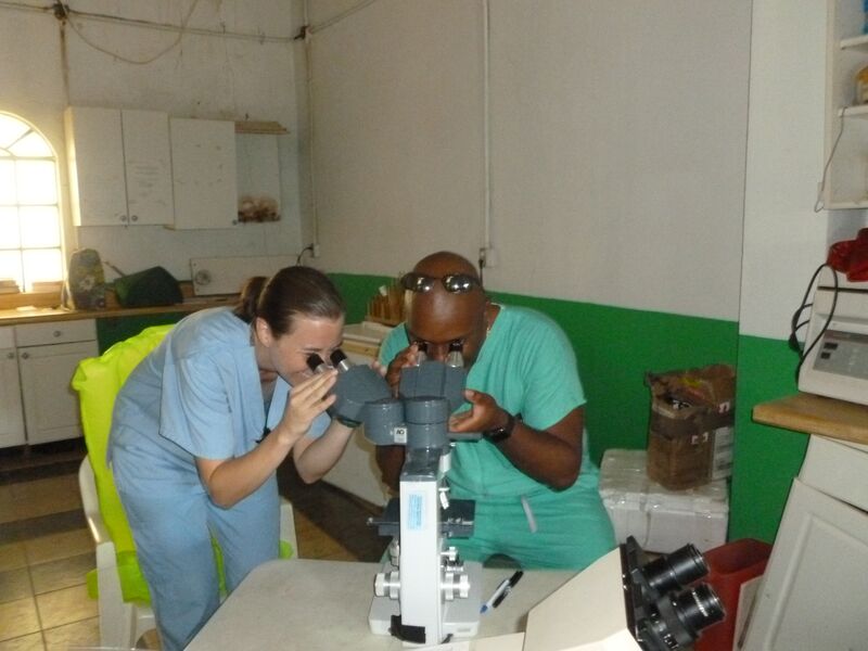 Women's clinic in Haiti